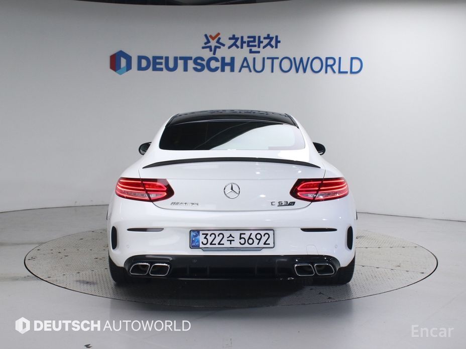 C-Class W205C63 S AMG Coupe 5