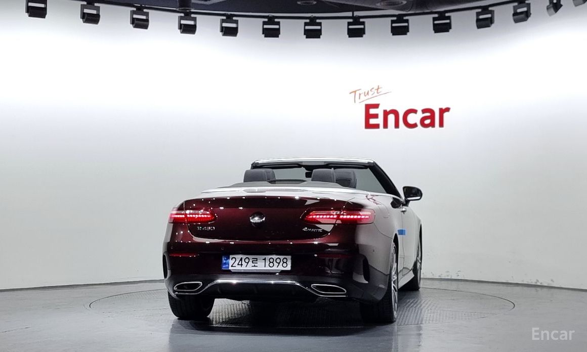 E-Class W213E450 4MATIC Cabriolet 5