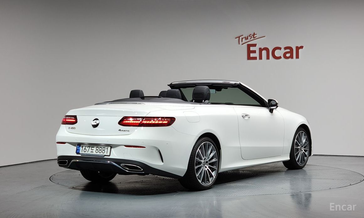 E-Class W213E450 4MATIC Cabriolet 3