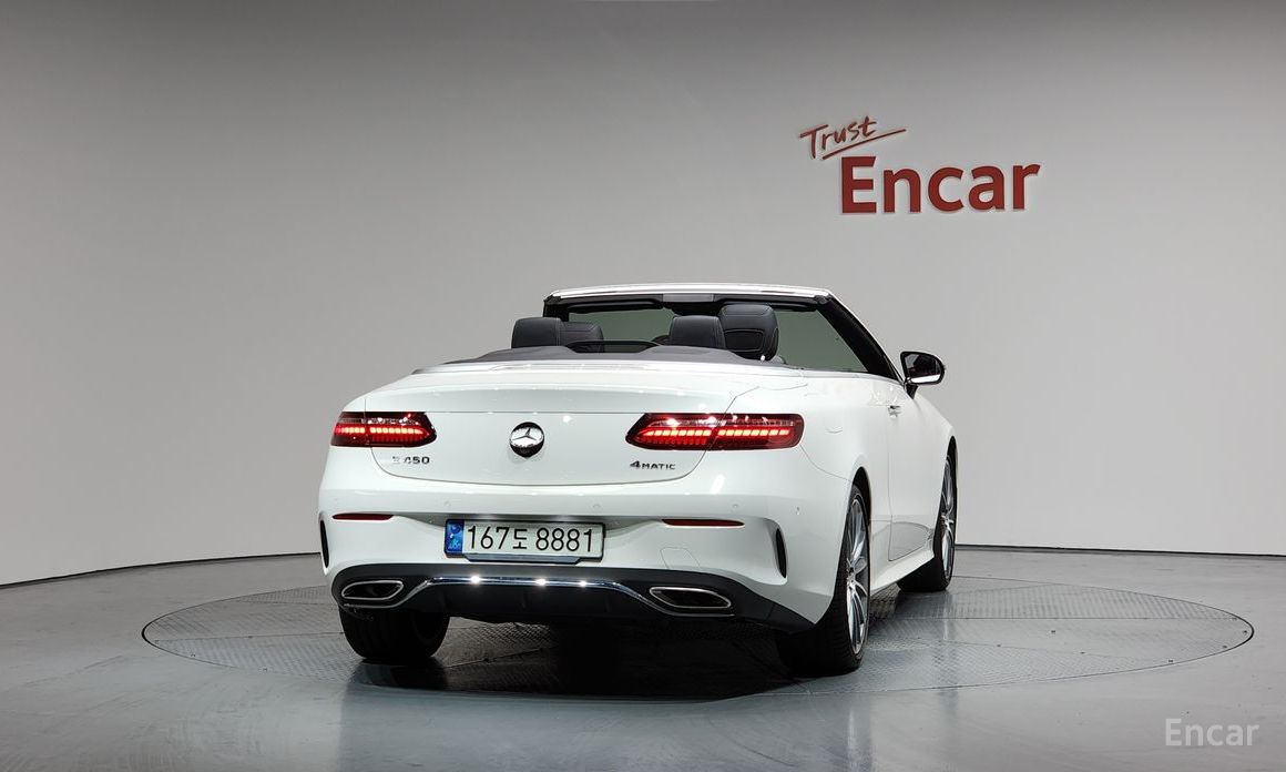 E-Class W213E450 4MATIC Cabriolet 5